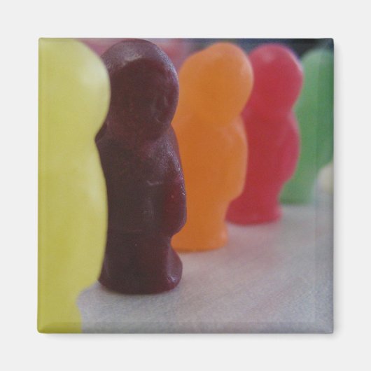 Jelly Babys auf Parade Magnet (Vorne)