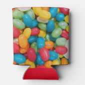 Jelly Bean Candies Colorful Dosenkühler (Rückseite)