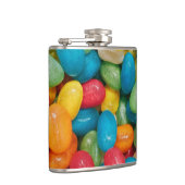 Jelly Bean Candies Colorful Flachmann (Rechts)