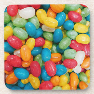 Jelly Bean Candies Colorful Getränkeuntersetzer