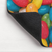 Jelly Bean Candies Colorful Mousepad (Ecke)