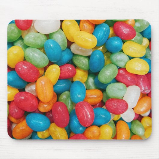 Jelly Bean Candies Colorful Mousepad (Vorne)