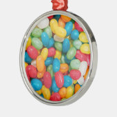Jelly Bean Candies Colorful Ornament Aus Metall (Links)