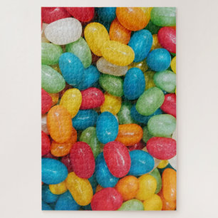 Jelly Bean Candies Colorful Puzzle