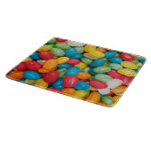 Jelly Bean Candies Colorful Schneidebrett (Ecke)