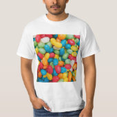 Jelly Bean Candies Colorful T-Shirt (Vorderseite)