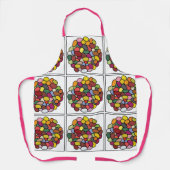 Jelly Bean Colorful Jelly Bean Schürze (Vorderseite)