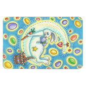 JELLY BEAN DREAMS EASTER BUNNY MAGNET Rectangle LG (Horizontal)