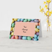 Jelly Bean Einladungsvorlage Karte (Gelbe Blume)