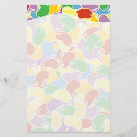 Jelly Bean Fade Briefpapier (Vorderseite)