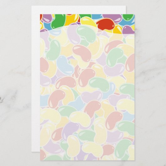 Jelly Bean Fade Briefpapier (Vorne/Hinten)