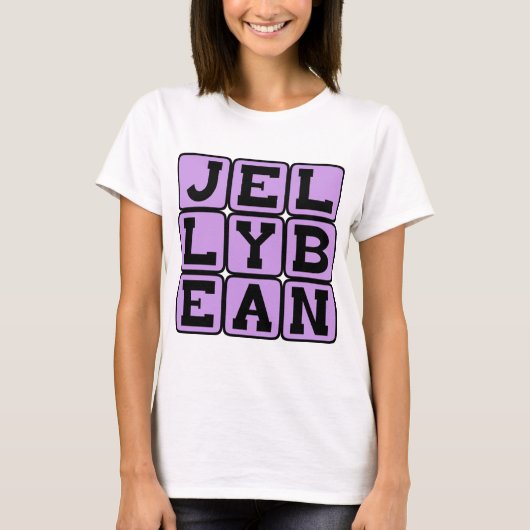 Jelly Bean, Flavored Candy T-Shirt (Vorderseite)