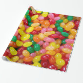 Jelly Bean Foto Geschenkpapier (Ungerollt)