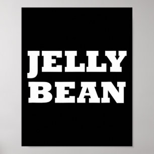 Jelly Bean Halloween Easy Costume Niedliches Funny Poster