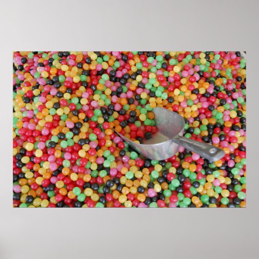 Jelly Bean Heaven Canvas Print Poster (Vorne)