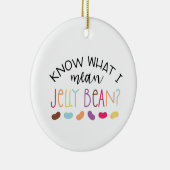 Jelly Bean Keramik Ornament (Rechts)