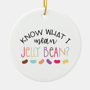 Jelly Bean Keramik Ornament