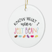Jelly Bean Keramik Ornament (Links)