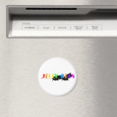 Jelly Bean Logo Magnet (In Situ (Geschirrspüler))