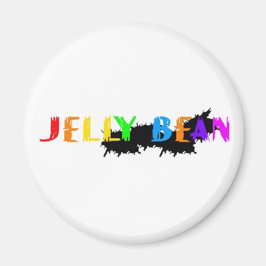 Jelly Bean Logo Magnet (Vorne)