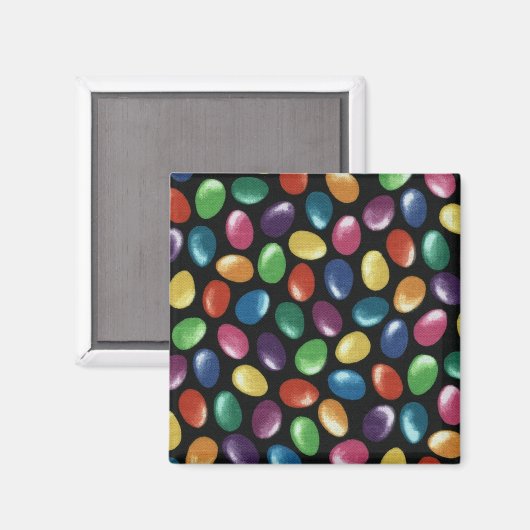 Jelly Bean Magnet (Vorderseite/Rückseite)