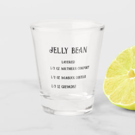 Jelly Bean Novelty Petal Press Co Shot Glass Schnapsglas