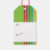 Jelly Bean Oaster Bunny Geschenkanhänger (Rückseite)