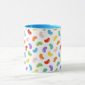 Jelly Bean Pattern Print Coffee Tasse (Zentrum)
