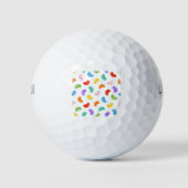 Jelly Bean Pattern Print Golfball (Vorderseite)