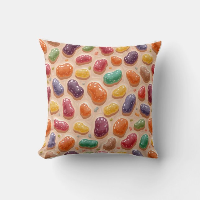 Jelly Bean Pillow Kissen (Vorderseite)