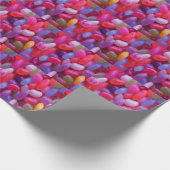 Jelly Bean Pink Geschenkpapier (Ecke)