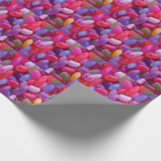 Jelly Bean Pink Geschenkpapier (Ecke)