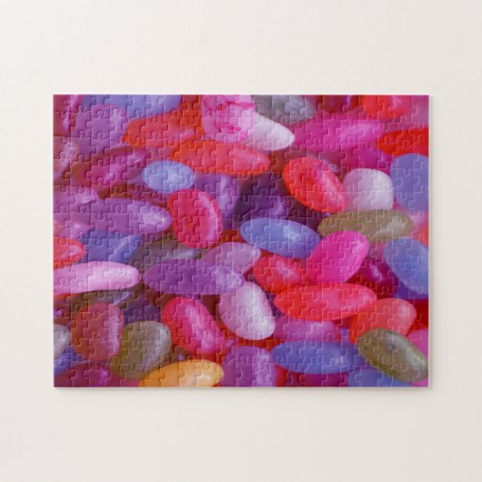 Jelly Bean pink Puzzle (Horizontal)