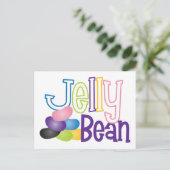 Jelly Bean Postkarte (Stehend Vorderseite)