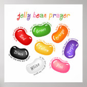 Jelly Bean Prayer Poster Print (Vorne)
