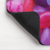 Jelly Bean rosa und blau Mousepad (Ecke)
