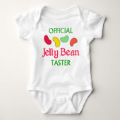Jelly Bean Taster Baby Strampler (Vorderseite)