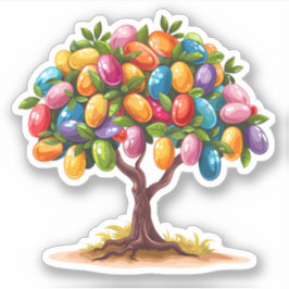 Jelly Bean Tree Aufkleber