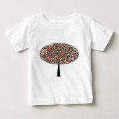 Jelly Bean Tree Baby T-shirt (Vorderseite)