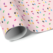 Jelly Bean Wrapping Paper Geschenkpapier (Rolleneckpunkt)