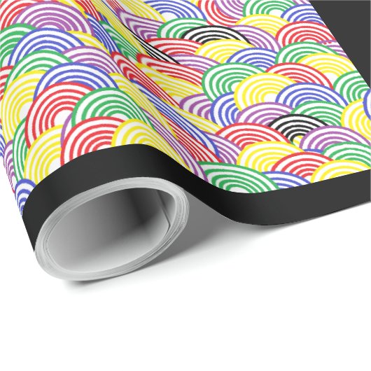 Jelly Bean Wrapping Papper Geschenkpapier (Rolleneckpunkt)