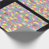 Jelly Bean Wrapping Papper Geschenkpapier (Ecke)