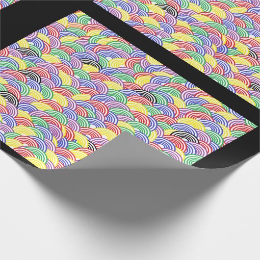 Jelly Bean Wrapping Papper Geschenkpapier (Ecke)