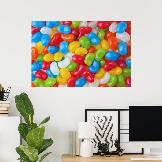 Jelly Beans Art Poster (Heimbüro)