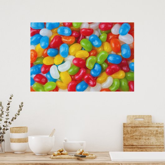 Jelly Beans Art Poster (Küche)