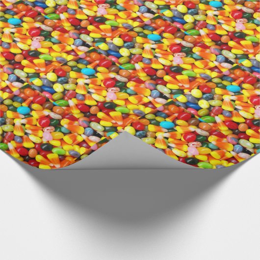 Jelly Beans & Candy Corn Geschenkpapier (Ecke)