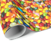 Jelly Beans & Candy Corn Geschenkpapier (Rolleneckpunkt)