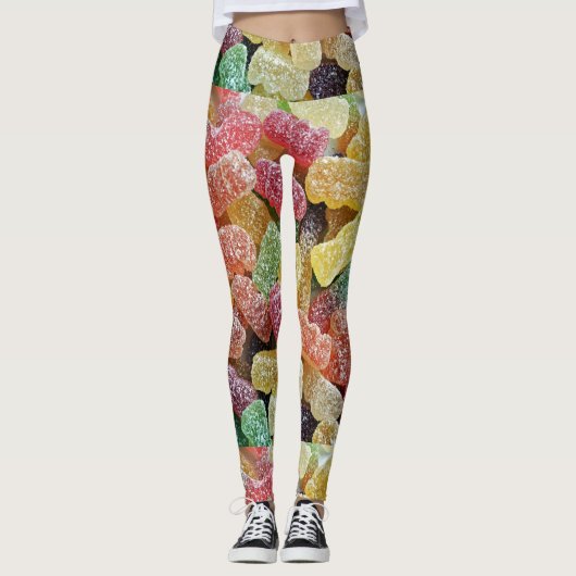 Jelly Beans Candy Leggings (Vorderseite)
