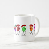 Jelly Beans Christmas Tasse (VorderseiteRechts)