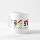 Jelly Beans Christmas Tasse (Vorderseite Links)
